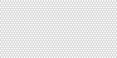 Honeycomb Line Art Background Simple Beehive Seamless Pattern Flat Geometric Texture Hexagon, Hexagonal Sign and Cell Icon Black and White Honey Bee Hive Illustration vector