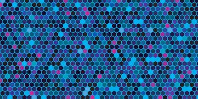 Neon Hexagon Pattern - Colorful Hexagonal Background Futuristic Digital Design, Glowing Geometric Texture, Tech-Inspired Abstract Art vector