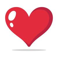 Heart Flat Style vector