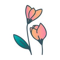 floral pattern. illustration for textiles, wrapping paper. vector