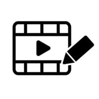 Simple editing icon. vector
