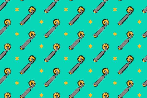 cowboy spurs with star colorful pattern on blue background. doodle steel spurs object seamless pattern background. western iron spurs seamless pattern for rodeo, wild west decor and merchandise