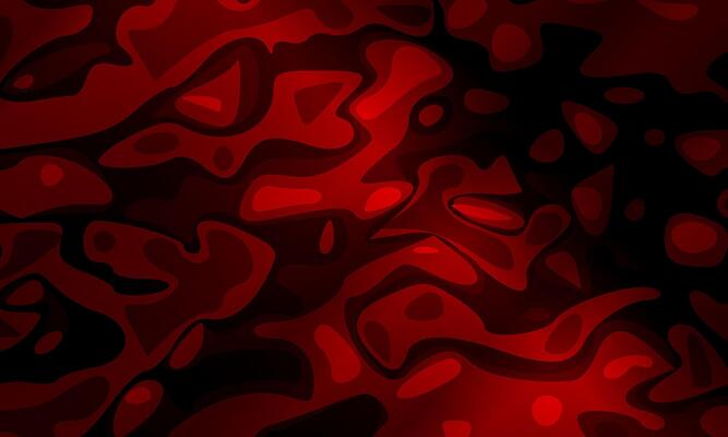 Dark red abstract liquid dynamic gradient waves. Fluid marble texture. color splashes fluid.