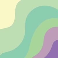 Abstract Colorful Wavy Background vector