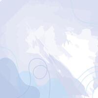 Abstract watercolor background with soft blue and pastel colors, creating a light and airy design vector