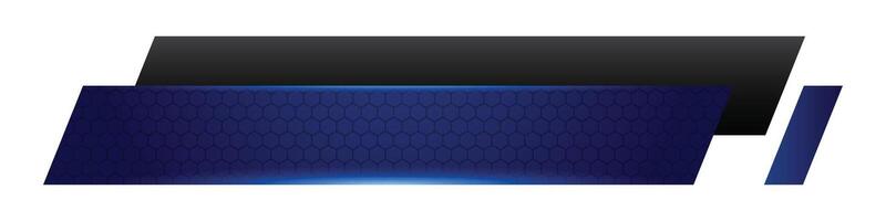 Futuristic design lower third banner. Broadcast news lower third banner template design. Lower third bar template for breaking news headline title, vector