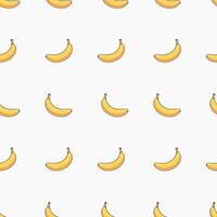 a seamless pattern with bananas and a silver background vector