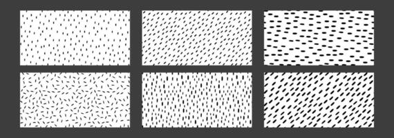 Horizontal Small Dash Pattern. Hand drawn simple childish texture. Decorative seamless background. Illustration vector