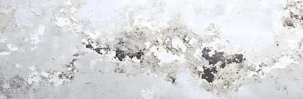 A white wall with black paint on it photo