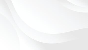 abstract white background with flow of lines vector