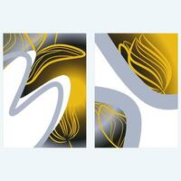 Abstract colorful swirl art design vector