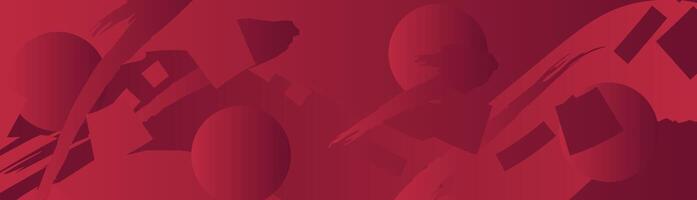 Red Arrow Head Abstract Background vector