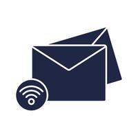 subscribe icons Flat style design vector