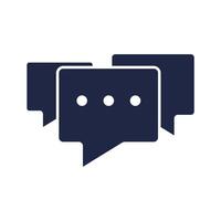 Comment icons Flat style design vector