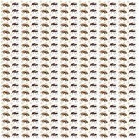 bees, flies with fruit as a pattern background vector