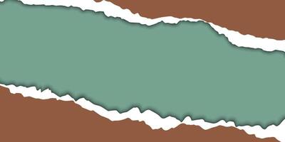 Torn paper background vector