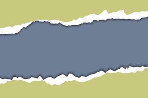 Torn abstract paper background. vector