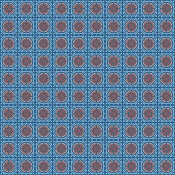 Dynamic Interwoven Shapes Pattern Harmonious Blended Elements Texture vector