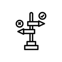 post sign element vector