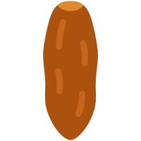 dates fruit icon vector