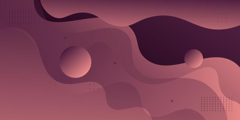 Abstract dark purple luxury background with wavy geometric graphic pattern elements for poster, flyer, digital board and concept design. Eps10