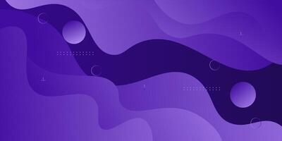 Blue gradient geometric business banner design. Creative banner design with wave shape. eps10 vector