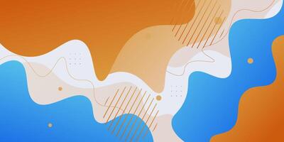 Abstract colorful blue and purple fluid gradient with wavy background. Simple pattern for poster wallpaper advertising product display template. Eps10 vector