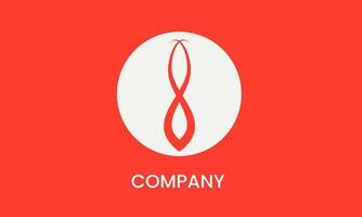 Abstract Circle Logo for Minimalist Branding and Business Identity vector