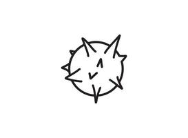 Set of an Bacteria and Virus Illustrate vector