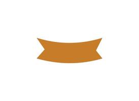 Illustration of an Retro Shape Hippie Ribbon vector