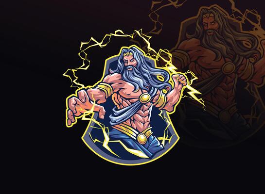 Illustration of an Zeus Esport Logo
