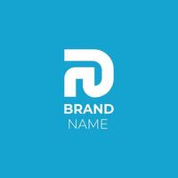 Modern and Minimalist Brand Logo Design vector