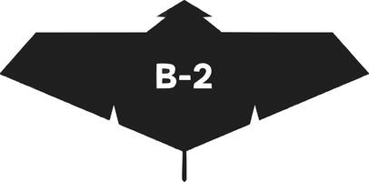 a black and white logo with the word b - 2 on it vector