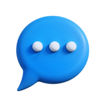 Chat Bubble Icon with Dynamic Communication Elements png