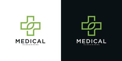 Medical health services symbol logo icon designs. vector
