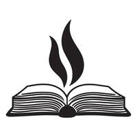 Whimsical Book Reader Design Featuring Fantasy Element vector