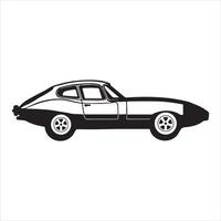 Elegant Luxury Car Clipart Design for Art Enthusiasts vector