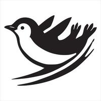 Little Penguin Bird Design with Fun Cute Penguin Illustration vector