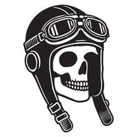 Best Bone Winged Pilot Design vector