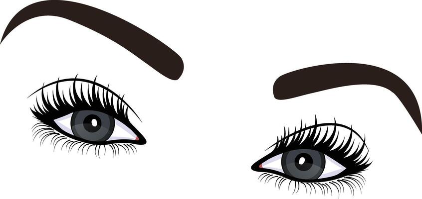 Beautiful Eyes Design for Modern Digital Artwork