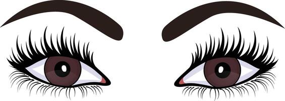 Elegant Eyes Design for Creative Graphic Projects vector