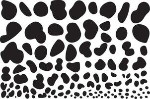 Bold Leopard Spots Silhouette Pack for Modern Creations vector
