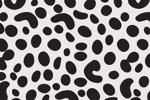 Bold Leopard Print Pattern on a Vibrant White Background vector
