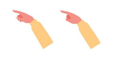 Hand using smartphone or touchpad with sleeve vector