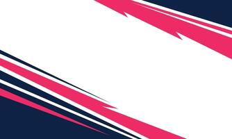 Abstract geometric line border banner background vector