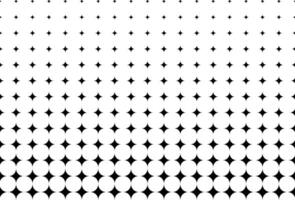 Star halftone back design pattern vector