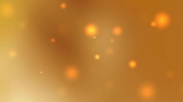 A glowing abstract background with brown and cream hues featuring soft bokeh lights Ideal for holiday greetings wedding themes elegant branding and luxury digital artwork video
