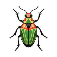Realistic Weevils on a White Background vector