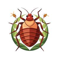 Engaging Bedbugs Educational Illustration for Classroom vector