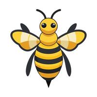 Educational Bee Illustration for Young Learners vector
